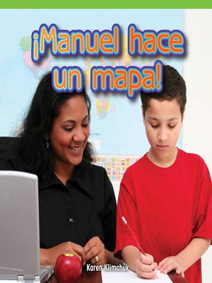 cover image of ¡Manuel hace un mapa! (Manuel Makes a Map!)
